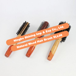 Natural Wood Hair Brush